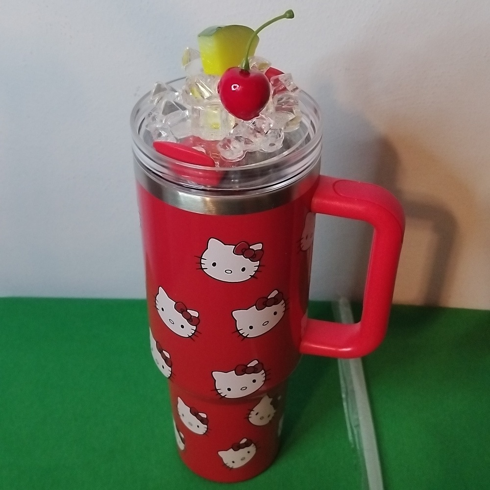 40 Oz. Stainless Steel Insulated Tumbler With Ice Topper - Picture 7 of 9